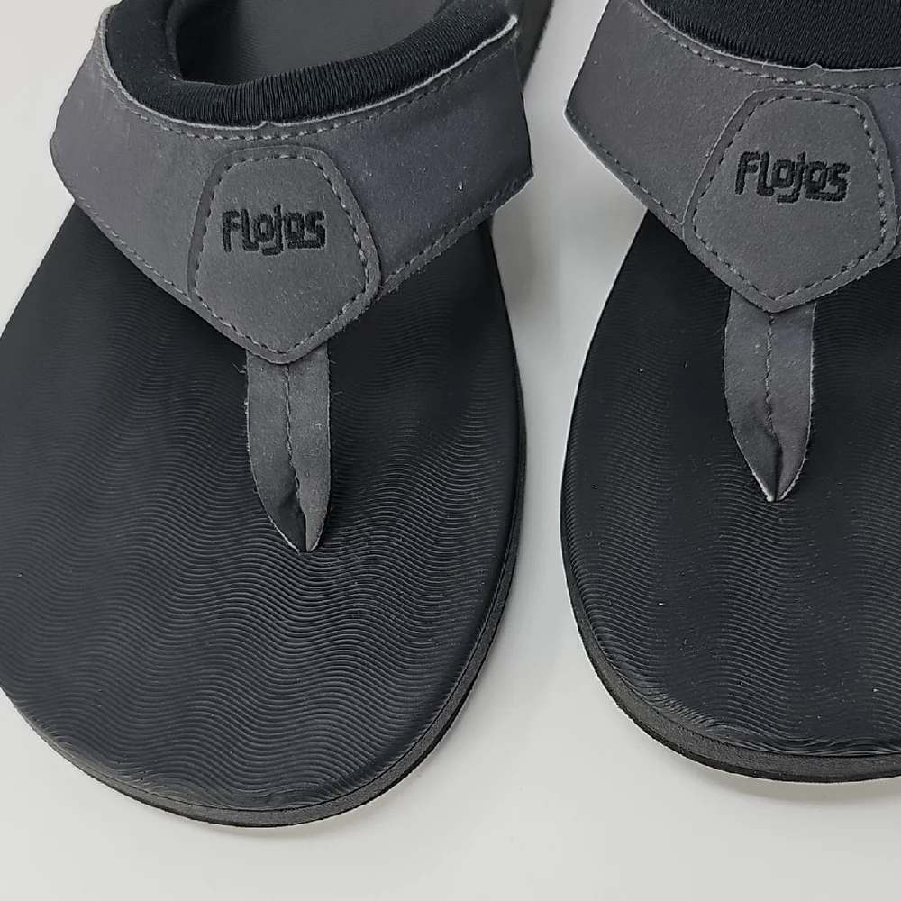 Flojos Black Men's Sandals